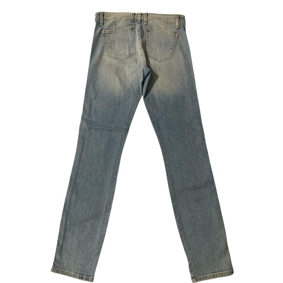 McGuire Jeans Womens 27 Blue Distressed German Slim Straight Leg Denim Pants - Picture 2 of 9